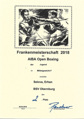 Frankenmeisterschaft 2018 - Selova, Erhan